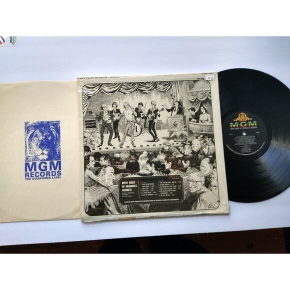 Both Sides Of Herman's Hermits Vinyl LP Record 1966 For Love Bus Stop Pop Rock - Picture 5 of 9